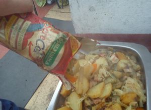Una foto de Verduras asadas en Tetra-Brick