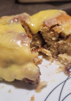 A picture of Copycat Cinnabon Cinnamon Rolls.