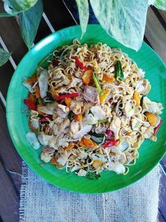Foto resep Mie goreng kari