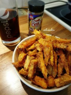 Foto resep Baked Sweet Potato Fries