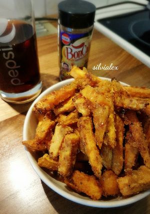 Foto resep Baked Sweet Potato Fries