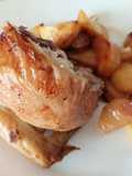 Pollo ripieno al radicchio con patate