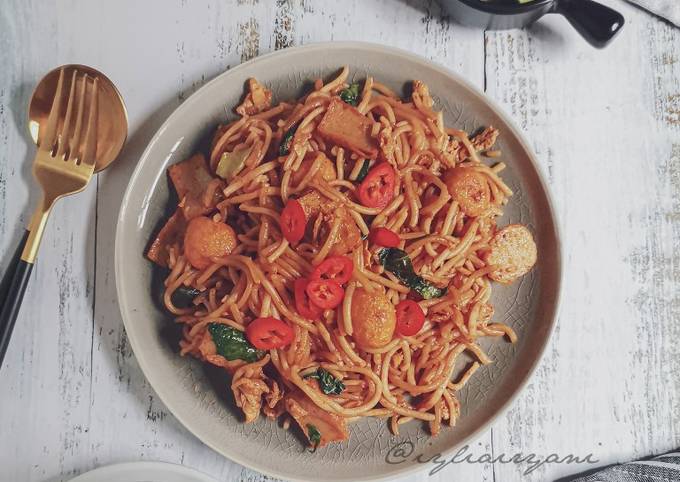 Recipe: Tasty Laksa Goreng Kuala Perlis