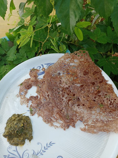 ராகி ரவா தோசை (Raagi rava dosai recipe in tamil) செய்முறை முக்கிய புகைப்படம்