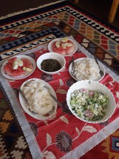 عکسی از دستور قلیه با تن ماهی