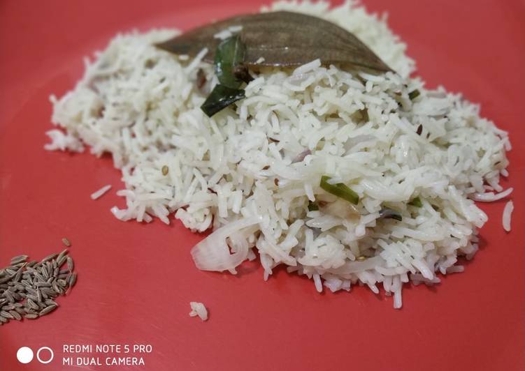How to Easy Appetizing Jeera Rice
