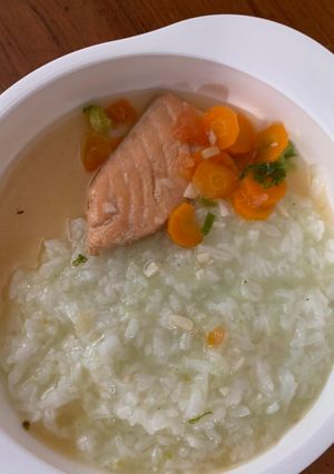 Foto resep Sup brokoli salmon - MPASI bayi 1 tahun+