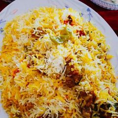 A picture of Karachi Biryani.