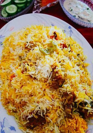 A picture of Karachi Biryani.