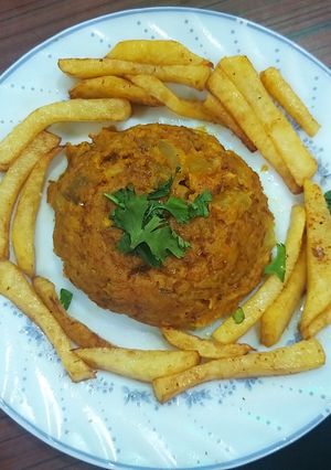 ફરાળી ખીચડી(farali khichdi in Gujarati) રેસીપી મુખ્ય ફોટો