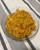 Risotto de arroz con pollo