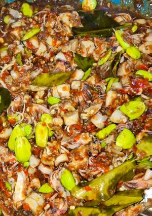 Foto resep Sambal cumi pete