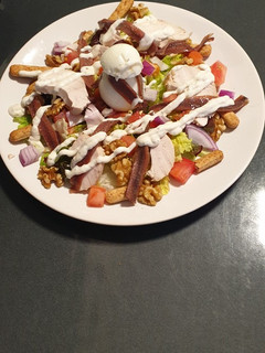 Una foto de Ensalada césar