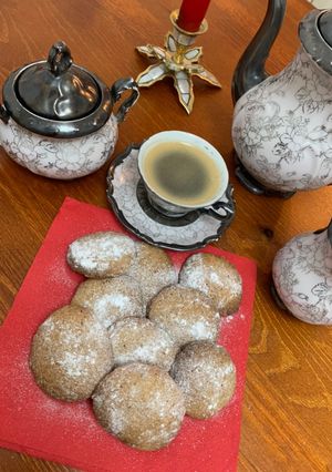 O poză a rețetei Biscuiți cu nuci.