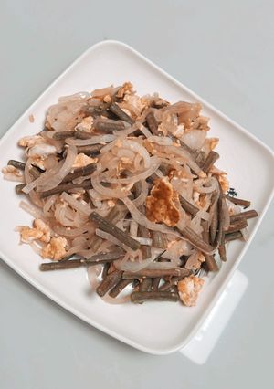 Una foto de Habichuelas con Huevo
