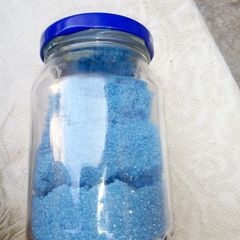 A picture of Homemade color sugar.