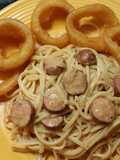 Spaghetti Cajun Carbonara