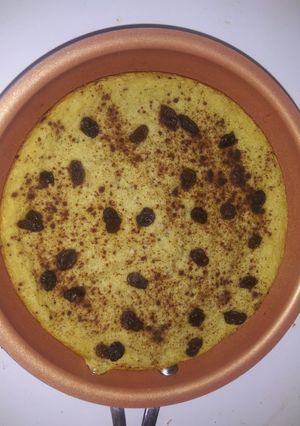 Una foto de Pastel de manzana al sartén