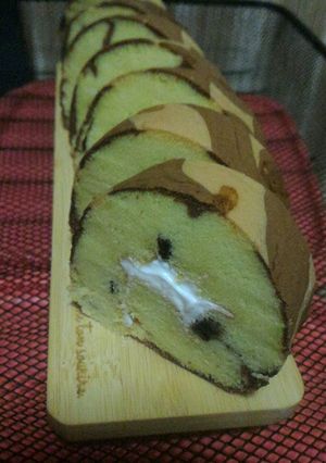 Foto resep Swiss roll mocha