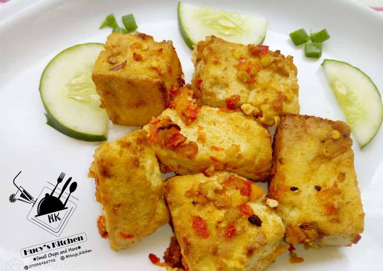 Recipe of Favorite Spicy baked tofu | So Appetizing Food Recipe From My Kitchen