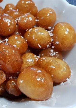 صورة لوصفة عوامة او لقيمات😋