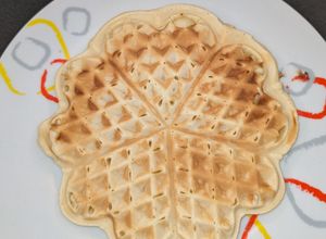 Foto di Waffle veloci, senza bilancia