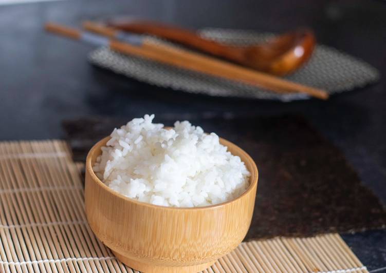 How to Prepare Any-night-of-the-week Japanese rice to make sushi rice