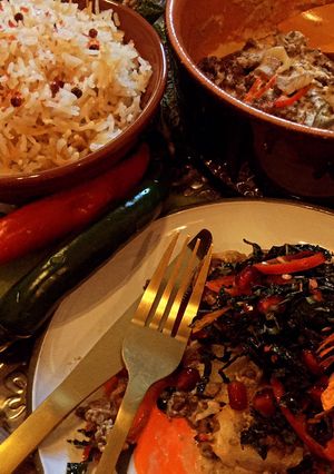 صورة لوصفة زهرة بالفرن بصوص الطحينه