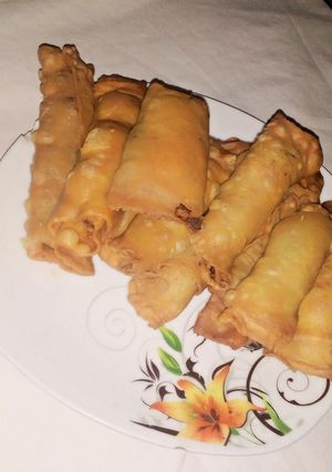A picture of Vegetable roll.