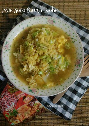 Foto resep Mie Soto Kuah Kobe