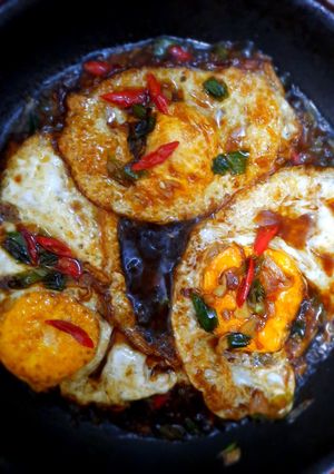 Foto resep Telur Ceplok Kecap