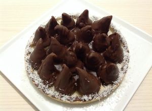 Una foto de Tarta conitos de Dulce de Leche