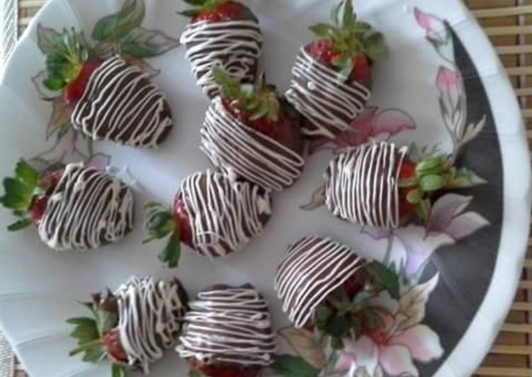 Easiest Way to Make Quick Chocolate strawberries#festivecontest_ Kisumu