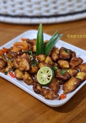 Foto resep Ayam Popcorn Goreng Pandan
