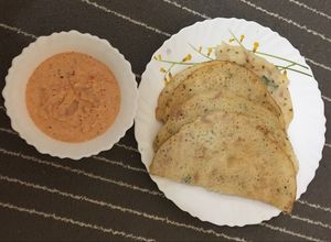 Foto resep Semolina pancake (onion rava dosa)