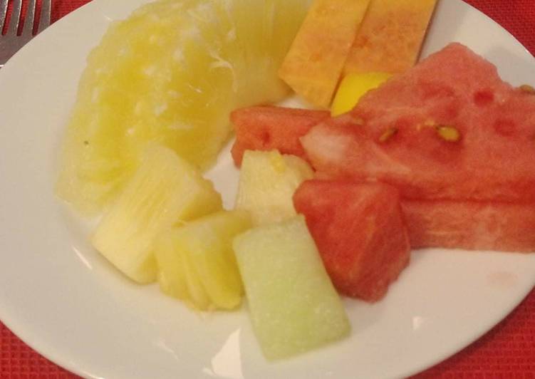 Simple Way to Prepare Speedy Fruit salad