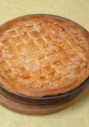 Sütőtökös-birsalmás pite recept fotója