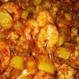 Sambel kentang+tempe+udang