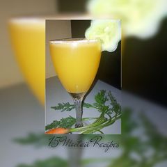 A picture of Mango Smoothie nd Mocktail(Easy way).