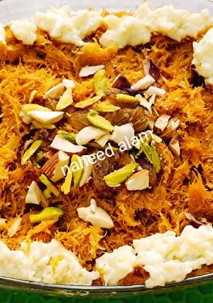 A picture of Sewai Zarda Bina Chashni.