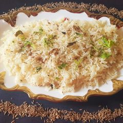 A picture of Jeera Rice.