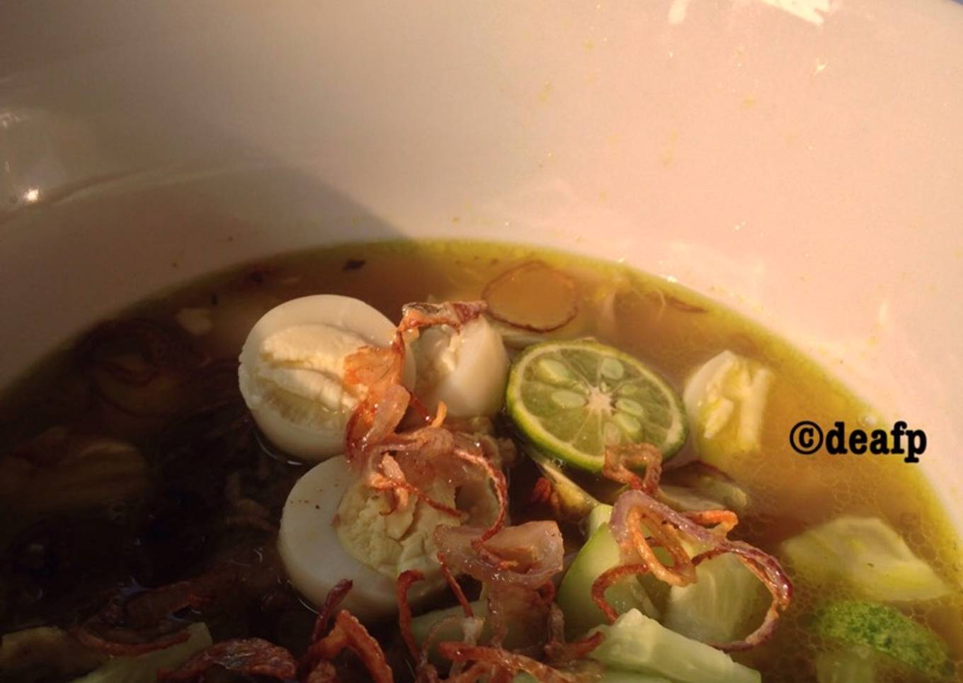 Soto Ayam Homemade