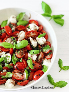 A picture of Caprese Salad.