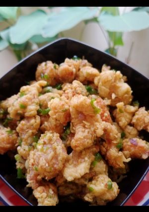 Foto resep Ayam krispi cabe ijo