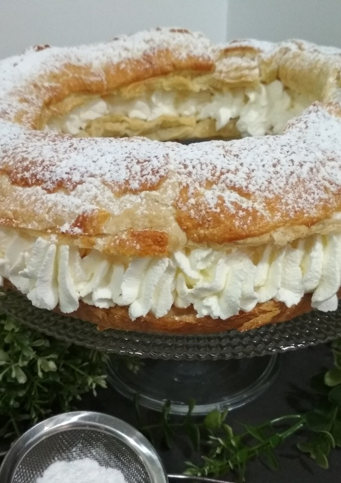 Una foto de Tortell roscón de nata