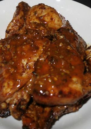 A picture of Simple chicken.