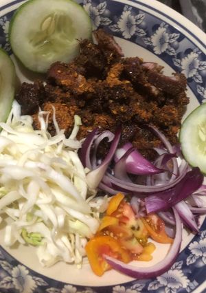 A picture of Homemade Suya.