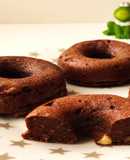 Brownie Donuts veganos (sin azúcar)
