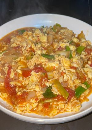 Foto resep Telur Tomat Segar