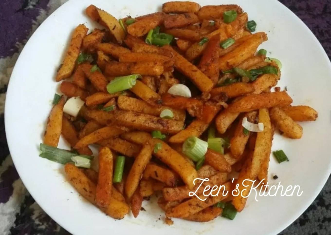 Steps to Prepare Ultimate Chilli Garlic Fries